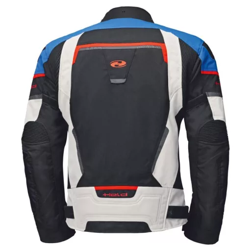 HELD motoros textil ruházat, Manzano Top, szürke-piros, Méret: XXL