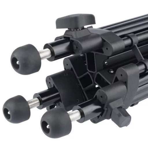 SIRUI SH-15 alumínium broadcast tripod fluid videófejjeljel