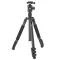 SIRUI ET-2204 carbon tripod VA-5 fluid videófejjeljel