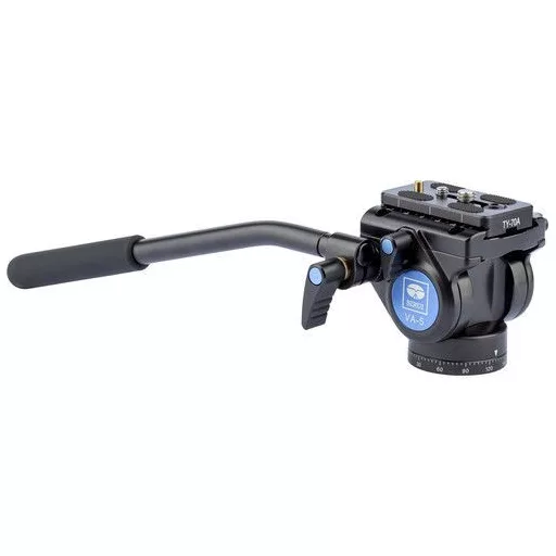 SIRUI ET-1204 carbon tripod VA-5 fluid videófejjeljel