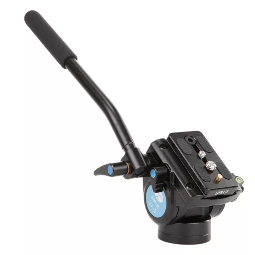 SIRUI Traveler 7C carbon tripod VA-5 fluid videófejjeljel