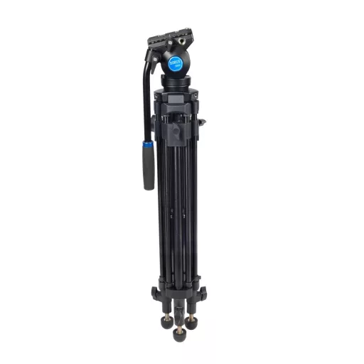 SIRUI SH-05 alumínium broadcast tripod fluid videófejjeljel
