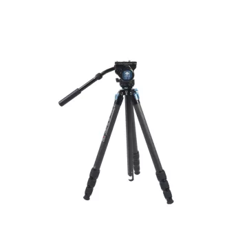 SIRUI ST-224 carbon tripod VH-10 fluid videófejjel