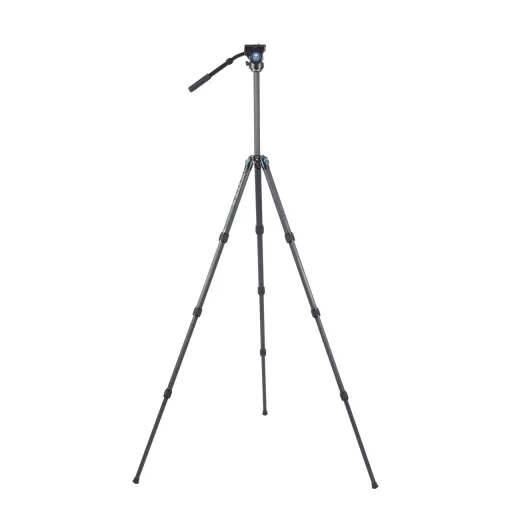 SIRUI ST-224 carbon tripod VH-10 fluid videófejjel