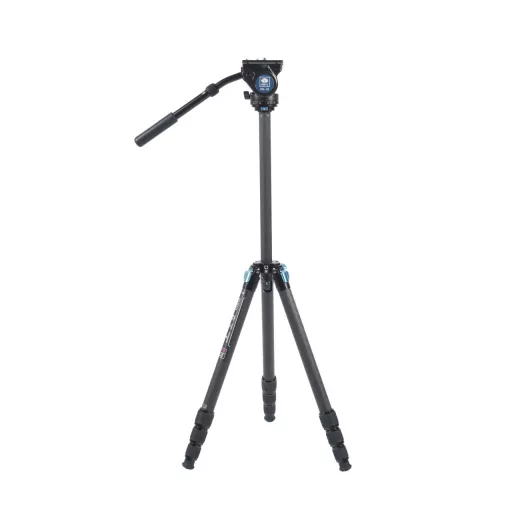SIRUI ST-224 carbon tripod VH-10 fluid videófejjel