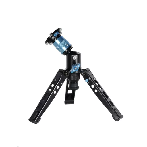 SIRUI P-424FL carbon monopod 3 lábú állványtalppal és VH-10 fluid videófejjeljel