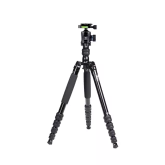   SIRUI T-1005 alumínium tripod beépített monopoddal és K-10II gömbfejjel