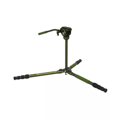 SIRUI Pilot CT04 alumínium tripod CT5 videófejjel