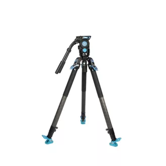   SIRUI Rapid SVT75 Lite egylépeses magasságállítású tripod készlet SVH15 fluid videófejjel