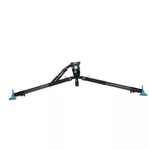 SIRUI Rapid SVT75 Lite egylépeses magasságállítású tripod készlet SVH15 fluid videófejjel