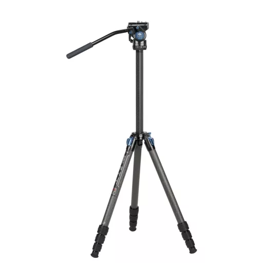 SIRUI ST-124 carbon tripod VA-5 fluid viedófejjel