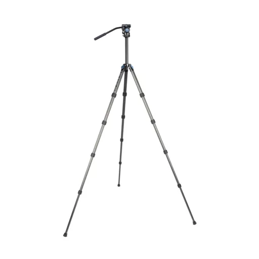 SIRUI ST-125 carbon tripod VA-5 fluid viedófejjel