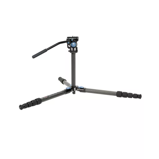 SIRUI ST-125 carbon tripod VA-5 fluid viedófejjel