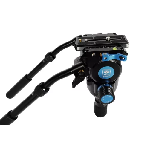 SIRUI Rapid SVS75 egylépeses magasságállítású tripod SVH15 fluid videófejjel
