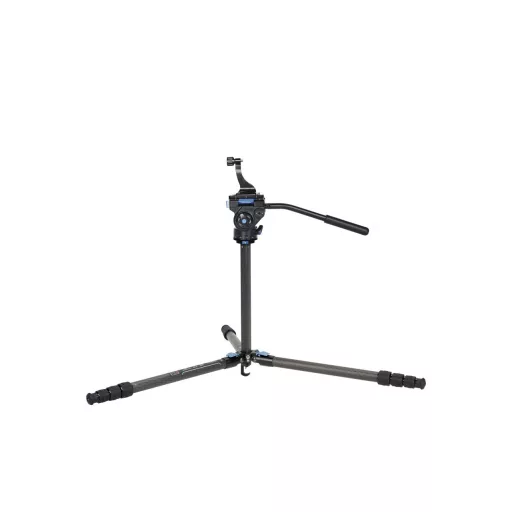 SIRUI Superb Traveler 124 karbon utazóállvány VA-5X videófejjel és BA-1 binokulár tartóval