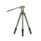 SIRUI SP004+G5X Alumínium Tripod Videófejjel, Matt Zöld