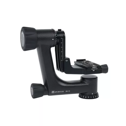 SIRUI SP324+BH-10 Sportich Karbon Tripod Flip Lock Rögzítéssel és BH-10 Gimbal Fejjel