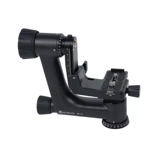 SIRUI SP324+BH-10 Sportich Karbon Tripod Flip Lock Rögzítéssel és BH-10 Gimbal Fejjel