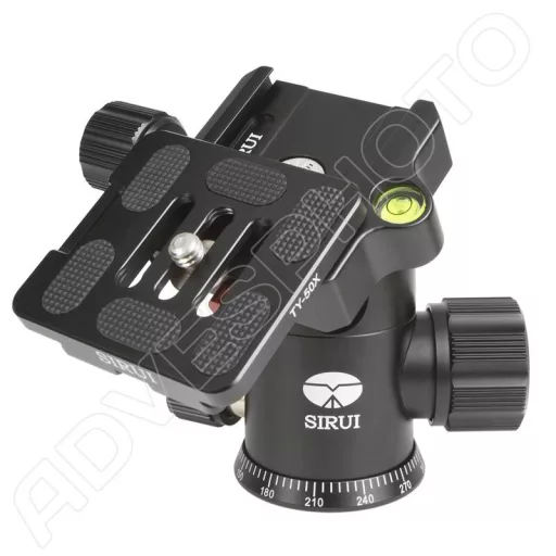 SIRUI G-10KX gömbfej 18kg teherbírással és TY-50X gyorscseretappal