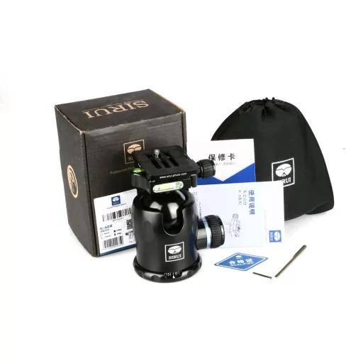 SIRUI K-40X gömbfej 35kg teherbírással és TY-70X gyorscseretappal