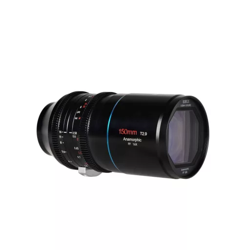 SIRUI Venus 150mm T2.9 1.6x Full Frame Anamorf objektív Leica L bajonettel