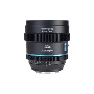   Sirui 20mm T1.8 1.33x S35 AF Autofókuszos Anamorf objektív Sony E bajonettel (kék becsillanás)