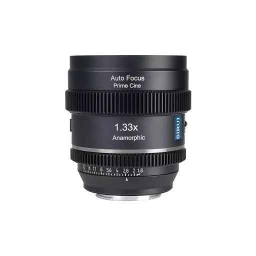Sirui 20mm T1.8 1.33x S35 AF Autofókuszos Anamorf objektív Sony E bajonettel (kék becsillanás)