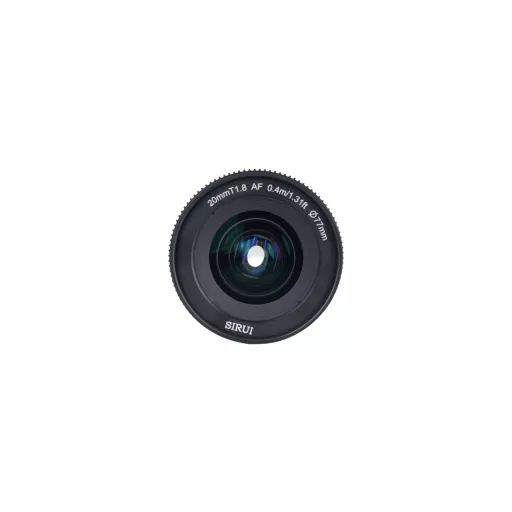 Sirui 20mm T1.8 1.33x S35 AF Autofókuszos Anamorf objektív Sony E bajonettel (kék becsillanás)