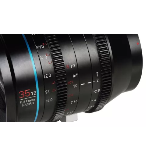 SIRUI Jupiter 35mm T2 Full Frame makró cine objektív Arri PL bajonettel