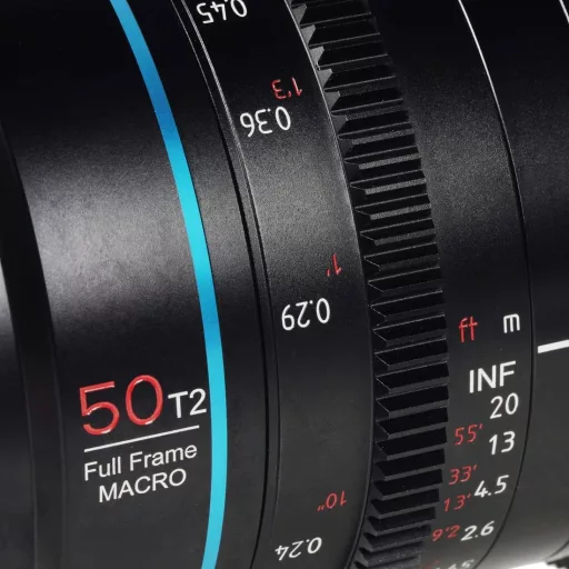 SIRUI Jupiter 50mm T2 Full Frame makró cine objektív Arri PL bajonettel