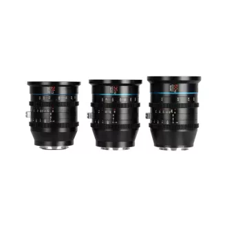   SIRUI Jupiter Full Frame makró cine objektív készlet Canon EF bajonettel (24mm, 35mm, 50mm)
