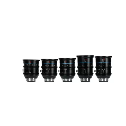 SIRUI Jupiter Full Frame makró cine objektív készlet Canon EF bajonettel (24mm, 35mm, 50mm, 75mm, 100mm)