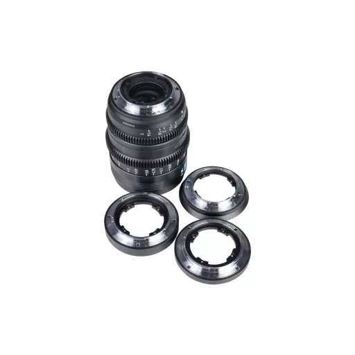 SIRUI VISION PRIME T1.4 Cine Trió – 24mm / 35mm / 50mm (Full Frame, Fekete)