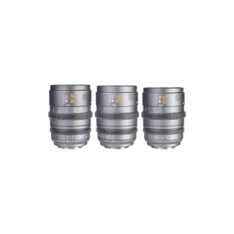  SIRUI VISION PRIME T1.4 Cine Trió – 24mm / 35mm / 50mm (Full Frame, Szürke)