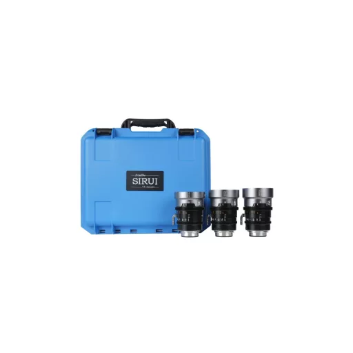 SIRUI IronStar T1.9 1.5X Anamorf Full Frame Cine Objektív szett 35mm & 45mm & 60mm (Kék becsillanás)