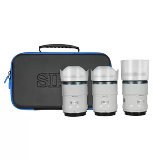   SIRUI Sniper F1.2 APS-C AF Trio objektív készlet Nikon Z bajonettel (fehér)