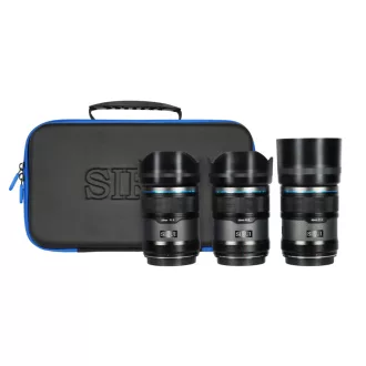   SIRUI Sniper F1.2 APS-C AF Trio objektív készlet Nikon Z bajonettel (fekete)