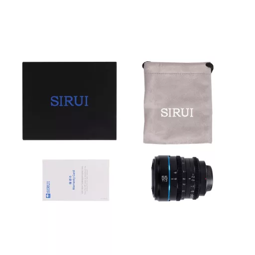 SIRUI Night Walker 55mm T1.2 S35 Cine objektív (Leica L, fekete)