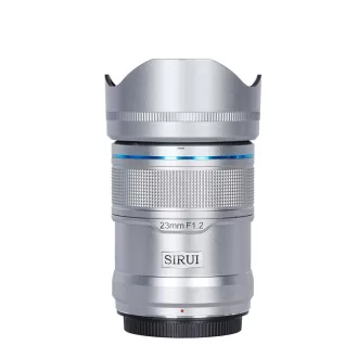   SIRUI Sniper 23mm-es F1.2 APSC AF objektív Fuji X bajonettel (ezüst)