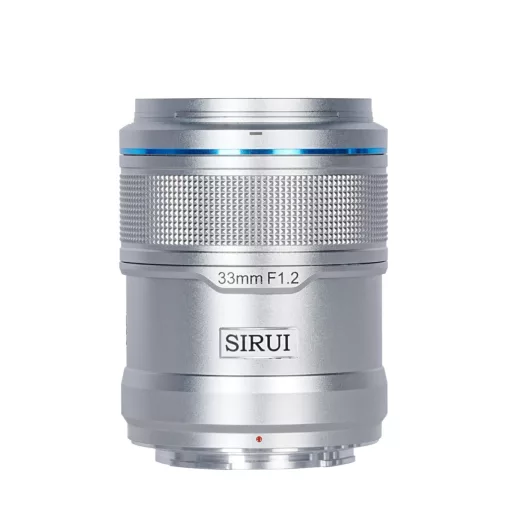 SIRUI Sniper 33mm-es F1.2 APSC AF objektív Sony E bajonettel (ezüst)