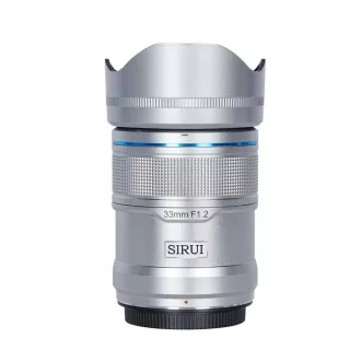   SIRUI Sniper 33mm-es F1.2 APSC AF objektív Nikon Z bajonettel (ezüst)