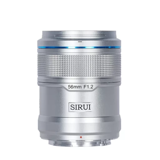 SIRUI Sniper 56mm-es F1.2 APSC AF objektív Sony E bajonettel (ezüst)
