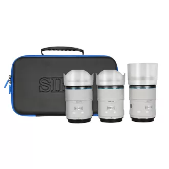   SIRUI Sniper F1.2 APS-C AF Trio objektív készlet Nikon Z bajonettel (ezüst)