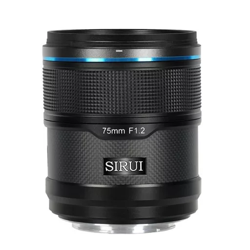 SIRUI Sniper 75mm-es F1.2 APSC AF objektív Fuji X bajonettel (fekete)