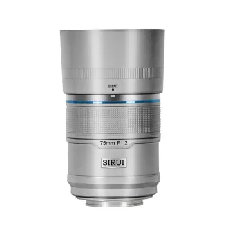   SIRUI Sniper 75mm-es F1.2 APS-C AF objektív Nikon Z bajonettel (ezüst)