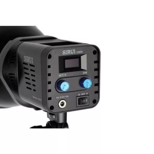 SIRUI C60R 60W-os folyamatos fényű RGBWW LED lámpa
