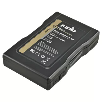   (Jupio) *ProLine* Arany rögzítésű akkumulátor 6600mAh (95Wh) - LED jelzés / USB kimenet 2.1A / DC port / D-Tap Ean Kód: 8719743930780