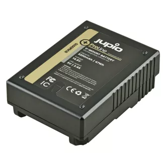   (Jupio) *ProLine* négyzet alakú V-bajonettes akkumulátor (Cine-kamerák/RED Raven/Dragon/...) 14.8v 3200mAh (47Wh) - LED kijelző, D-Tap és USB 5V DC kimenet Ean Kód: 8719743930339