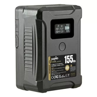   (Jupio) *ProLine* Extreme 155 V-bajonettes akkumulátor 10500mAh (155Wh) - LCD kijelző, USB-C PD 65W bemenet/kimenet, D-Tap bemenet/kimenet és USB-A kimenet. Ean Kód: 8719743934658