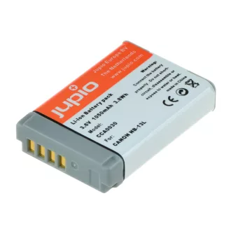   Jupio Canon NB-13L 1050mAh-ás fényképezőgép akkumulátor